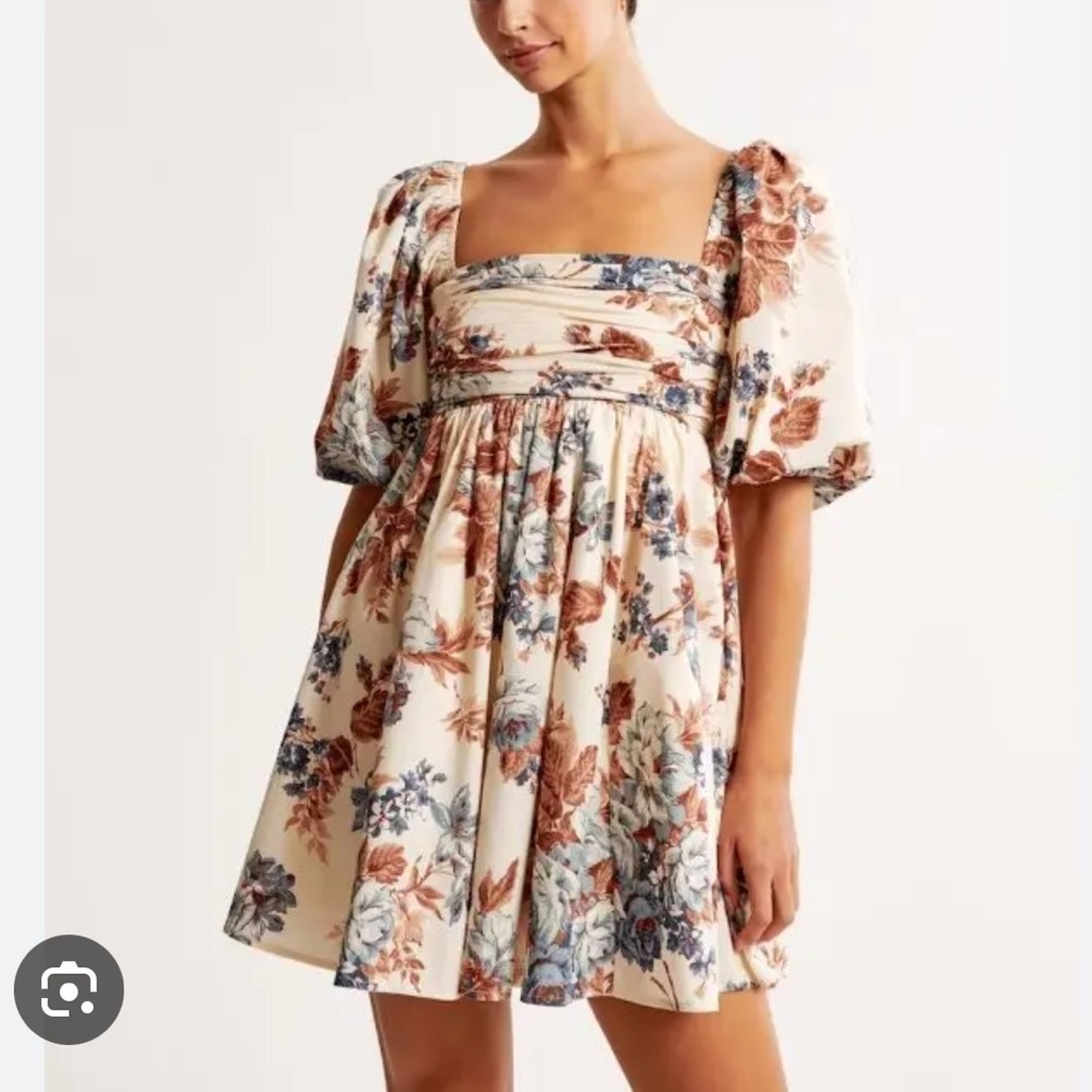 Abercrombie Emerson Puff Sleeve Mini